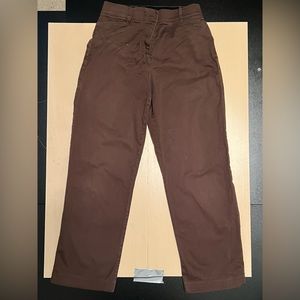 BROWN PANTS SZ 12 KIM ROGERS